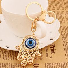 Evil Eye Keychain Purse Charm