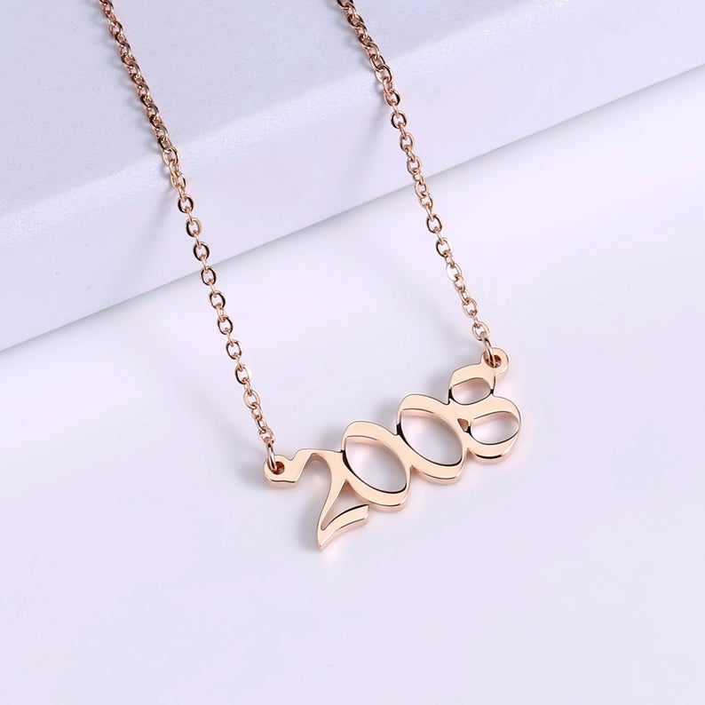 Personalized Birthdate Necklace