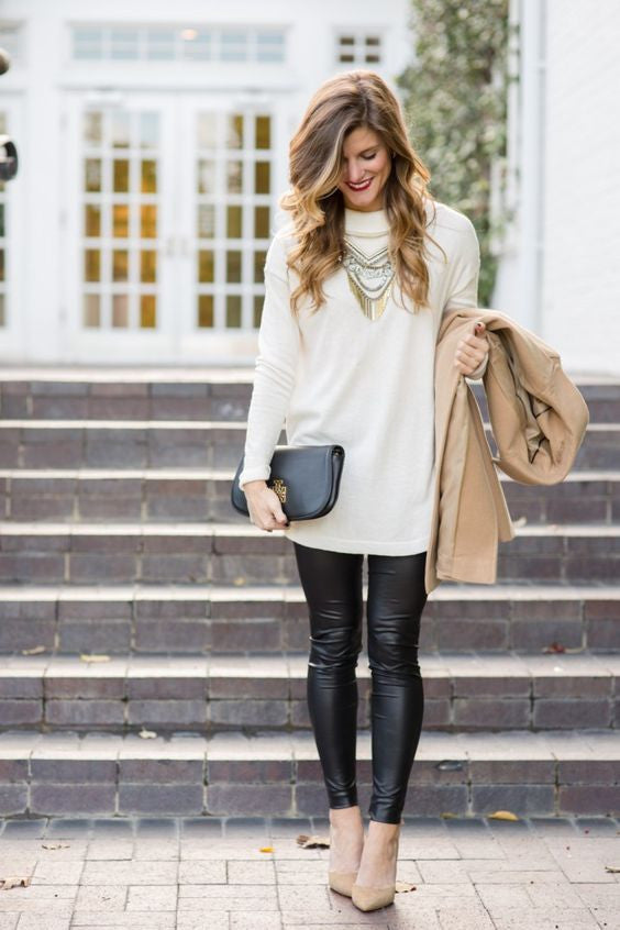 Faux Leather Leggings